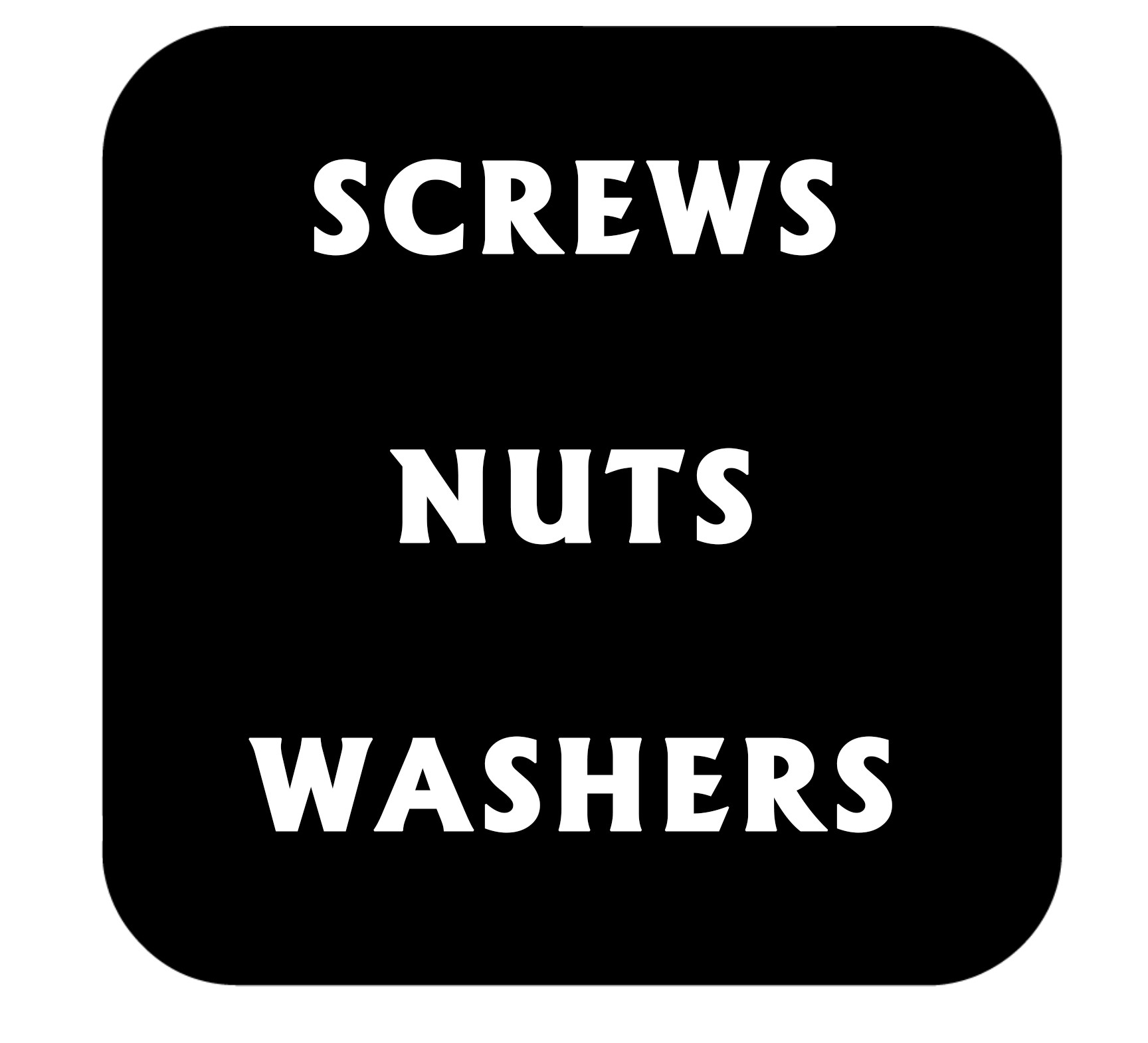 SCREWS/NUTS/WASHERS